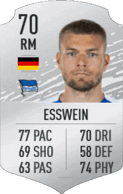 Alexander Esswein Allemagne F I F A - Joueurs Cartes Jeux Vidéo Multi Média 