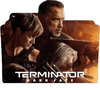 Logo Dark Fate Terminator Películas Internacional Multimedia 