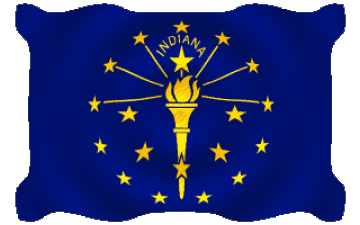 Sventola Indiana U.S.A - Stati America Bandiere 