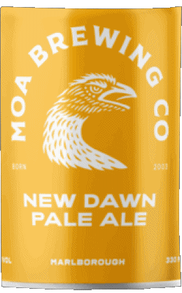 New Dawn pale ale-New Dawn pale ale Moa Neuseeland Bier Getränke 