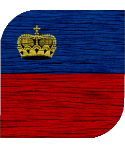 Carré Liechtenstein Europe Drapeaux 