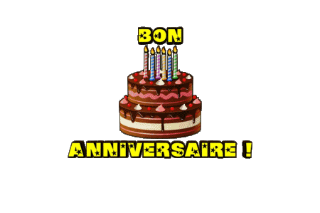 001 Gateaux Bon Anniversaire Francese Messagi 