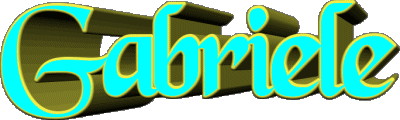 Gabriele G MASCULINO - Alemania Nombre 