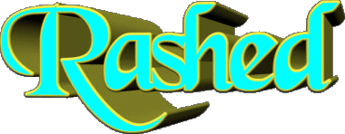 Rashed R MANN - Maghreb Muslim Vorname 