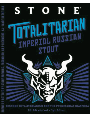 Totalitarian imperial russian stout-Totalitarian imperial russian stout Stone Brewing co USA Cervezas Bebidas 