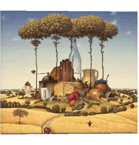 Jacek Yerka Pittore di artisti Umorismo -  Fun 