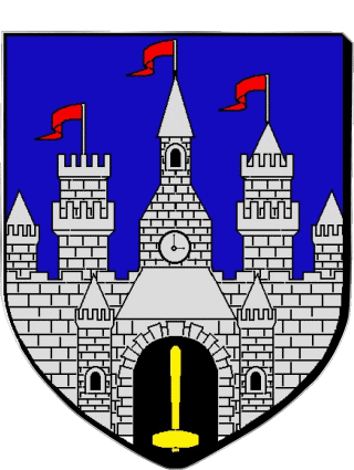 Blason-Blason JOIGNY 89 Départements - Villes France Drapeaux 