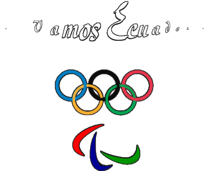 Juegos Olímpicos Vamos Ecuador Español Mensajes 