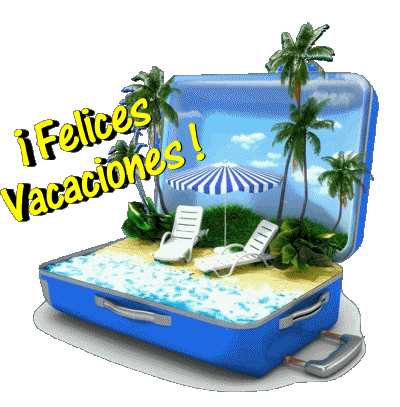 10 Fond Transparent Felices Vacaciones Espagnol Messages 