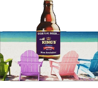 King's-Ggoa Indien Bier Getränke 