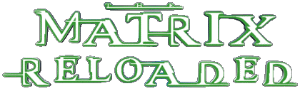02 Reloaded Logo Inglese Matrix Film Internazionale Multimedia 