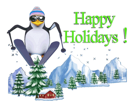 Serie 05 Happy Holidays Winter Inglés Mensajes 