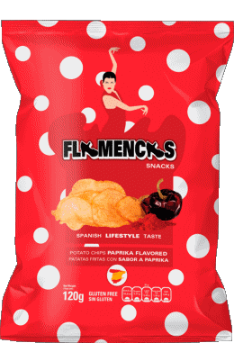 Flamencas España Aperitivos - Chips - Snack Comida 
