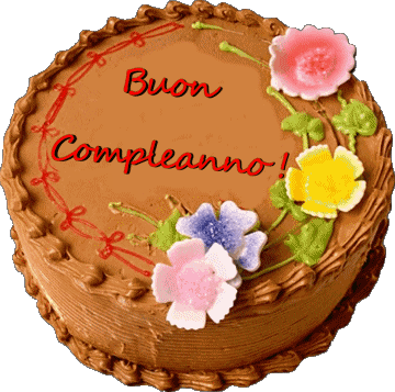 005 Dolci Buon Compleanno Italiano Messagi 