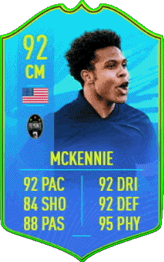 Weston McKennie U S A F I F A - Giocatori carte Videogiochi Multimedia 