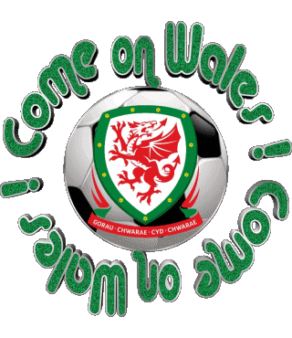 Soccer Come on Wales Anglais Messages 