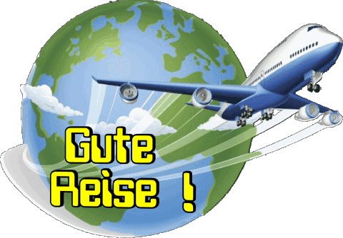 06 Fondo transparente Gute Reise Alemán Mensajes 