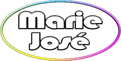 Marie José M Zusammengesetzter WEIBLICH - Frankreich Vorname 