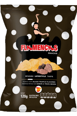 Flamencas Spanien Chips - Snack - Crips Essen 