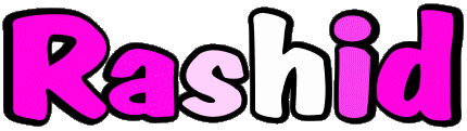 Rashid R MASCULINO - Magreb Musulmán Nombre 
