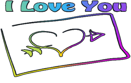 Coeur I Love You Anglais Messages 