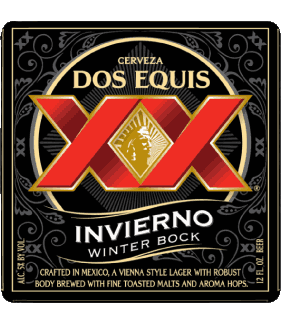Dos-Equis Mexico Beers Drinks 