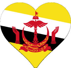 Diverso Brunei Asia Banderas 