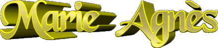 Marie Agnès M Zusammengesetzter WEIBLICH - Frankreich Vorname 