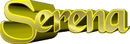Serena S FEMENINO - Italia Nombre 