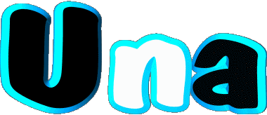 Una U FEMININ - UK - USA Prénoms 