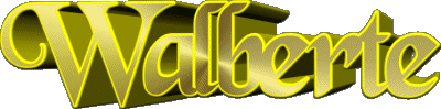 Walberte W FEMININ - France Prénoms 