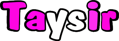 Taysir T WEIBLICH - Maghreb Muslim Vorname 