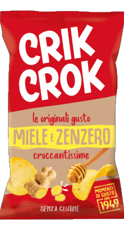 Crik Crok Italia Aperitivos - Chips - Snack Comida 