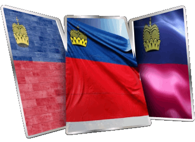 Form Liechtenstein Europe Flags 