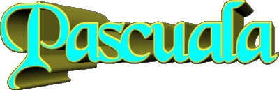 Pascuala P FEMMINILE - Spagna Nome 