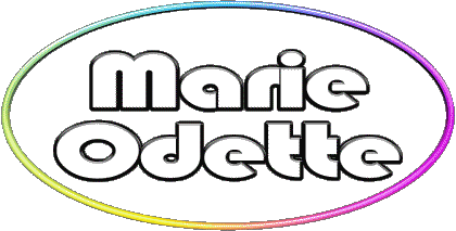 Marie Odette M Zusammengesetzter WEIBLICH - Frankreich Vorname 