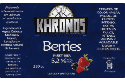 Khronos Chile Birre Bevande 