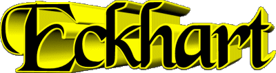 Eckhart E MASCULIN - Allemagne Prénoms 