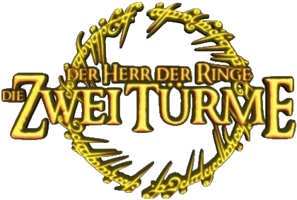 Logo Allemand Les Deux Tours Le Seigneur des Anneaux Cinéma International Multi Média 