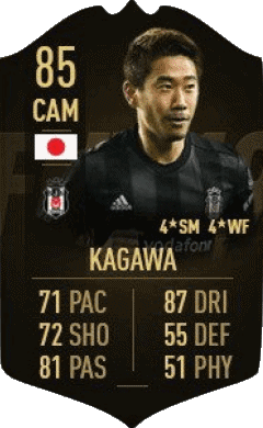 Shinji Kagawa Japan F I F A - Karten Spieler Videospiele Multimedia 
