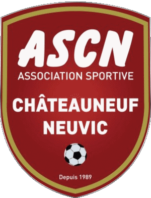 AS Chateauneuf Neuvic 87 - Haute-Vienne Nouvelle-Aquitaine FootBall Club France Logo Sports 