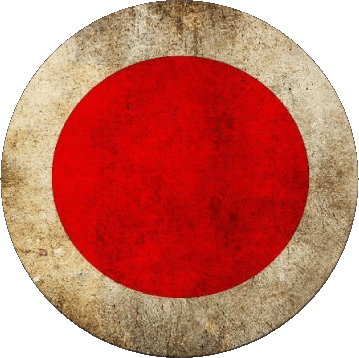 Rond Japon Asie Drapeaux 