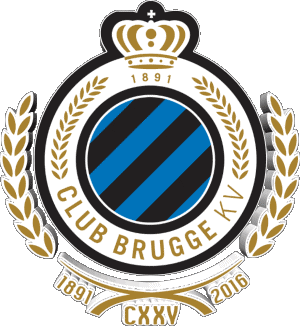 Logo-Logo FC Brugge Belgique FootBall Club Europe Sports 