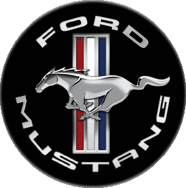 Logo Ford Mustang Voitures Transports 