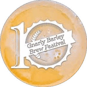 Brew festival Logo 10 Year's-Brew festival Logo 10 Year's Gnarly Barley USA Beers Drinks 