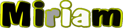 Miriam M FEMININ - Italie Prénoms 