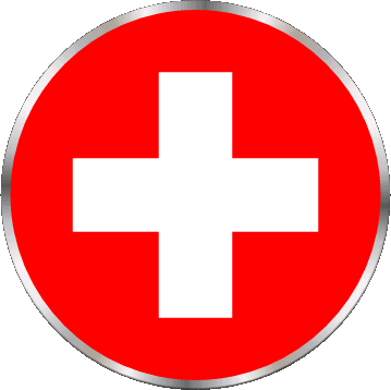 Rond Suisse Europe Drapeaux 