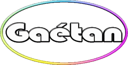 Gaétan G MANN - Frankreich Vorname 