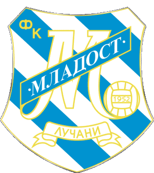 FK Mladost Lucani Serbia Soccer Club Europa Logo Sports 