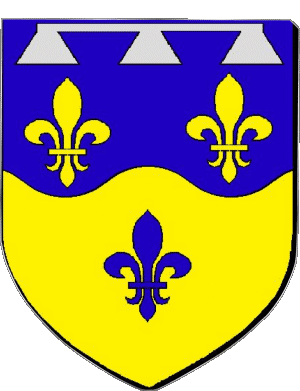Blason-Blason Loir et Cher 41 Départements - Villes France Drapeaux 